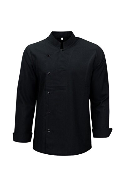 ÜNAL UNİFORMA Aşçı Elbisesi Siyah