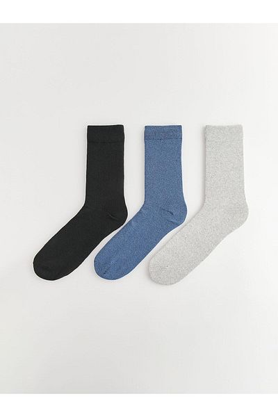 LC Waikiki LCW ACCESSORIES - Ανδρικές κάλτσες σετ 3 τεμαχίων