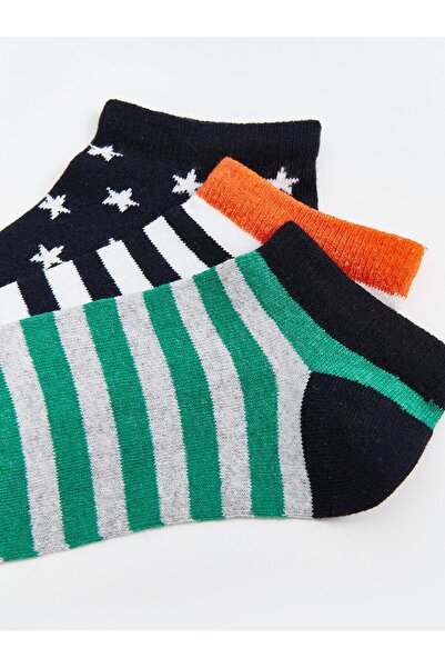 LC Waikiki Ботуши на райе Чорапи за момче - Комплект от 3 бр