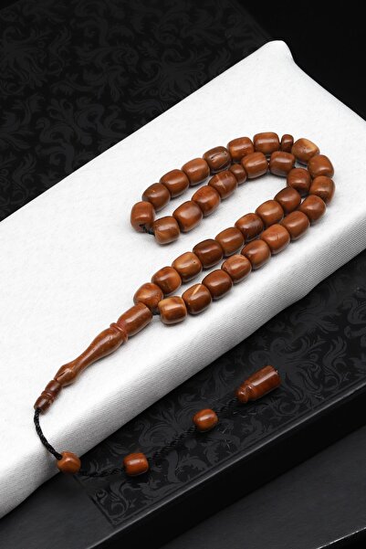 Alibaba Doğaltaş Kuka Ağacı Tesbih 7 x 7 mm Silindir Kesim