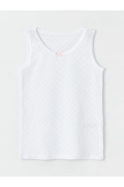 LC Waikiki Girl's Crew Neck Basic Tank Top - Pack of 2