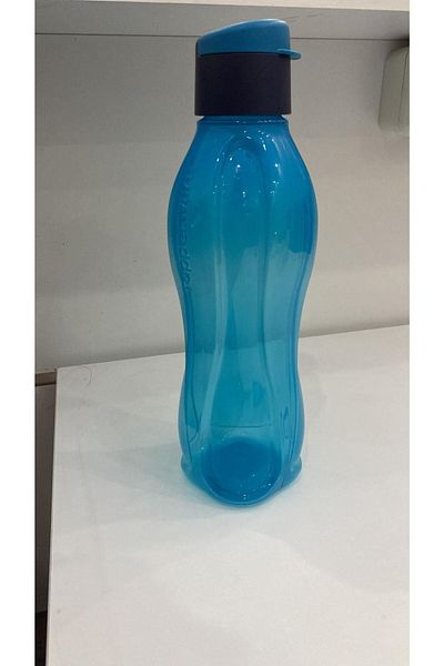 Tupperware Eco Bottle Water Bottle 750 ml Practical Lid Sea Blue