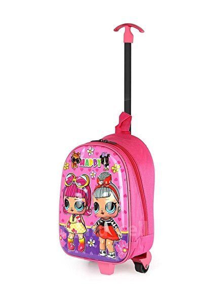 MÜJDE AKSESUAR Kindergarten Backpack Squeegee Embossed