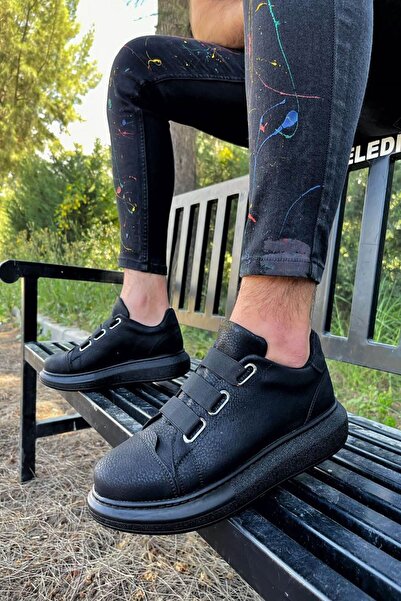 Rainon Store Men's Sneakers - Black, Elastic and Comfortable Sole, Meeting Elegance and Comfort