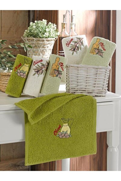 HAPPY COTTON 6 مناشف مطبخ