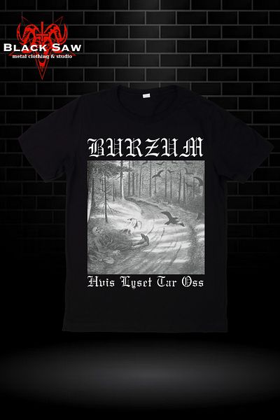 Valens Μπλουζάκι Burzum Black Metal