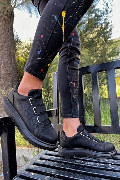 Rainon Store Men's Sneakers - Black, Elastic and Comfortable Sole, Meeting Elegance and Comfort