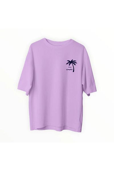 bellanova καλοκαιρινό δέντρο - Unisex εμπριμέ μπλουζάκι oversize