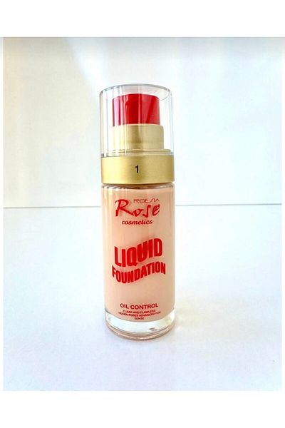 ASTER BEAUTY Rose Oil Foundation No:1 - Control Fluid
