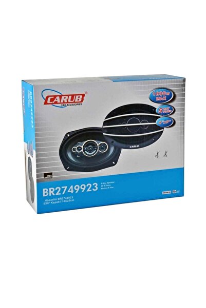 Genel Markalar Hk hoparlör Kapaklı Oval 960w 16x22cm 6x9 Inc 2 Li Takım