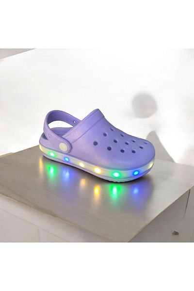 Akınal Bella Ab3 Model Children's Lighted Kroks Slippers