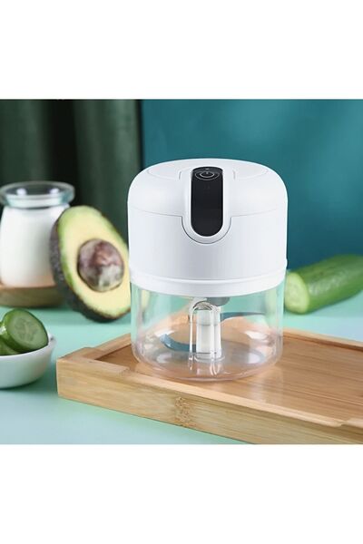 St Morritz HASUBA Usb Şarjlı Mini Taşınabilir Doğrayıcı 3 Bıçaklı Blender Rondo +1 Bıçak Hediye