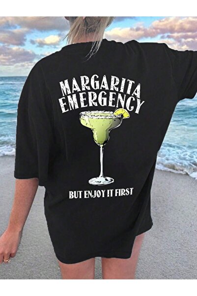 Jose Clothing Μπλουζάκι Oversize με στάμπα από οργανικό βαμβάκι