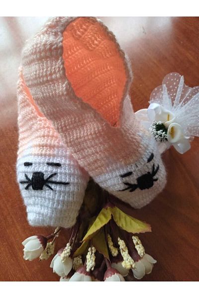 TülaysHandCraft Knitted Cat Booties Kitten