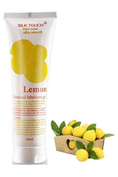 Erofoni Silk Touch Limon Aromalı Su Bazlı Kayganlaştırıcı Jel 100 ml