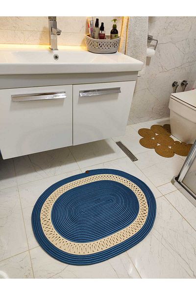 ModaCardin Jute Patterned Gift Hooded Bath and Balcony Mat
