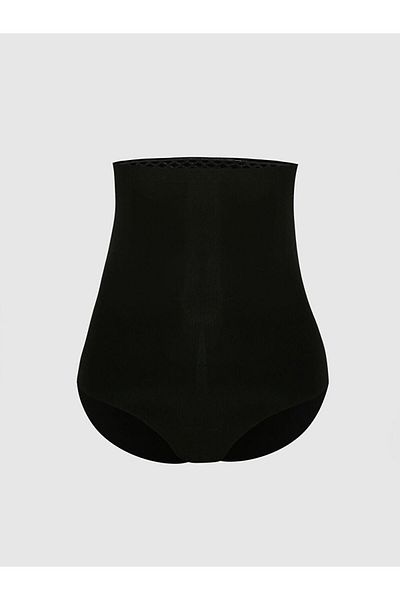 LC Waikiki Lcw Dream Black High Waist Solid Briefs Corset