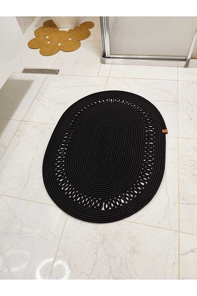 ModaCardin Jute Patterned Gift Hooded Bath and Balcony Mat