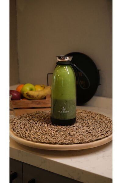 Genel Markalar Tritan Pro Taşınabilir Şarjlı Smoothie Blender, Blendnow Pro (500ML) 2 Yıl İthalatçı Garantili Siya