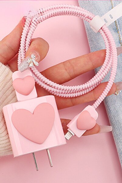 WANNACASE Iphone 18-20w Uyumlu Şarj Kablosu Başlığı Adaptörü Koruma Kablo Kor...