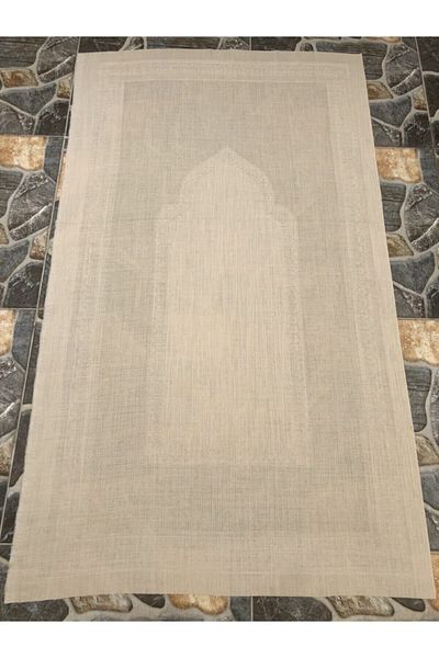 FIRAT Etuval Etamin Prayer Mat Embroidery Fabric Beige