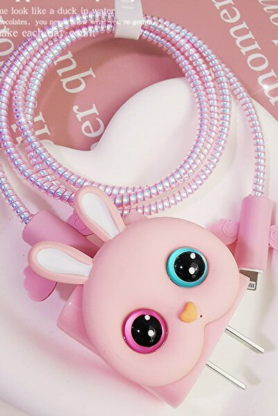 WANNACASE Iphone 18-20w Uyumlu Şarj Kablosu Başlığı Adaptörü Koruma Kablo Kor...