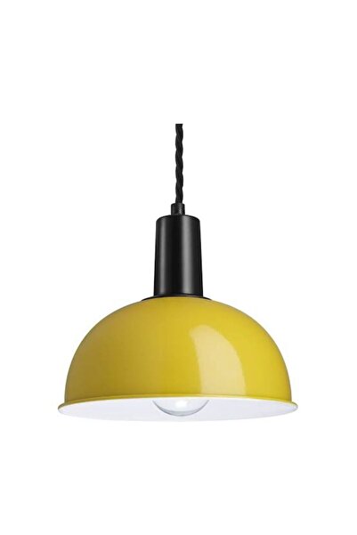 ASR Metal Dekoratif Sarı Renkli Mantar Sarkıt Aydınlatma