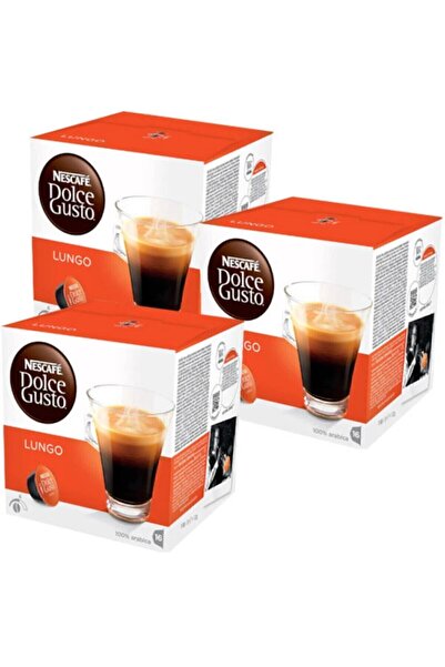 Nescafe Dolce Gusto Lungo Kapsül Kahve 3 X 16'lı