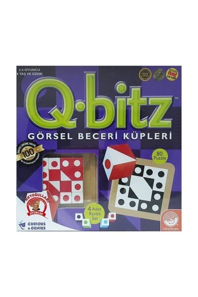 Bal Oyuncak Bisepetim Curious & Genius Akıl Oyunu Q-bitz 44002