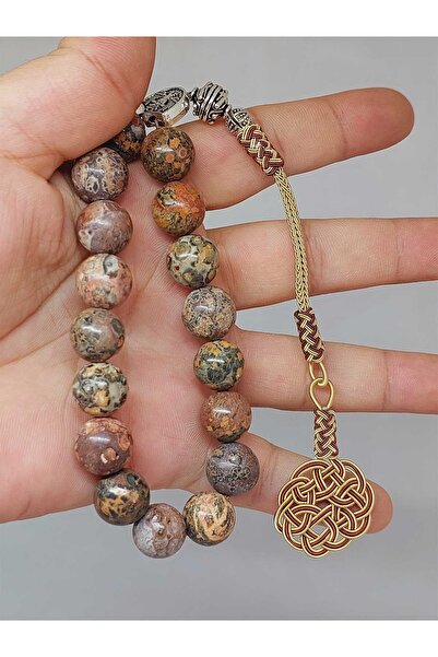 Yasamtohumu 17-каменний камінь Джаспер з фасеточним огранюванням, четка Ефе -...