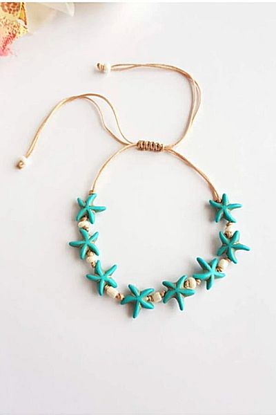 Chillin' Starfish Pattern - Elevator and Adjustable Bracelet