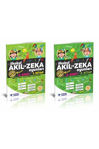 Curious&Genius Ilkokul Akıl Ve Zeka Oyunları 3. Sınıf Seti (2 Kitap)