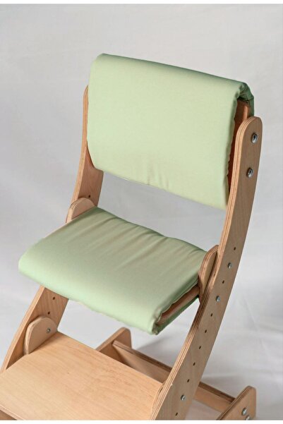 Montessori Bebaby Sandalyesi Minderi Yeşil Renk