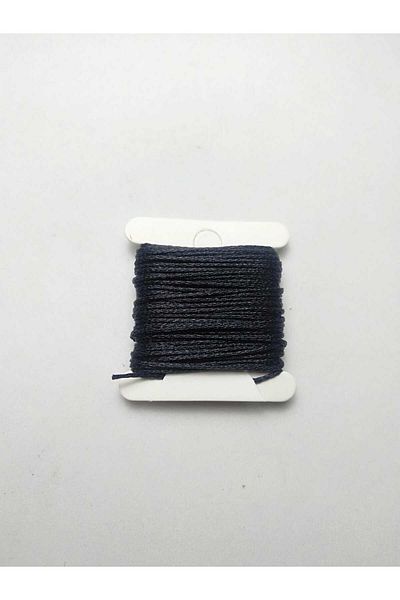 Eskişehir hobi sanat Zift Μαύρο 1,0 mm 5 μέτρα Κερωμένο - Σετ κολιέ και χάντρες με δερμάτινο ραμμένο σχοινί
