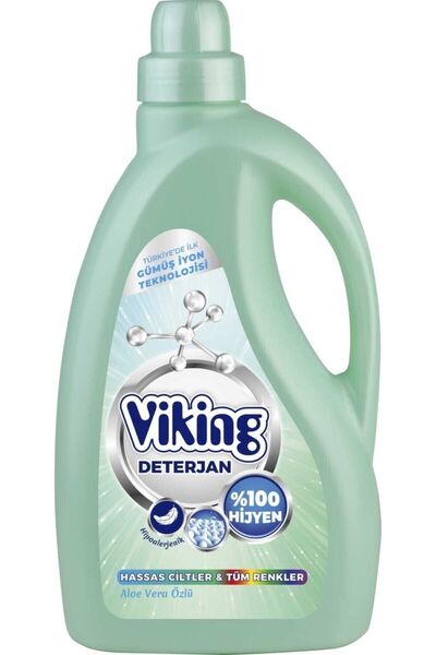 Viking Sıvı Çamaşır Deterjanı Hassas Ciltler 2,7lt 45 Yıkama