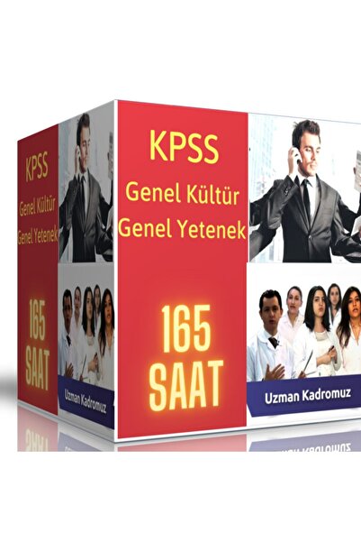 Enine Boyuna Eğitim 2025 Kpss Görüntülü Eğitim Seti -