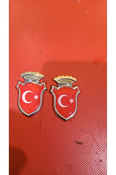 SÜSLEN OTO Our new product with two turkish flag rigging hard plastic adhesive