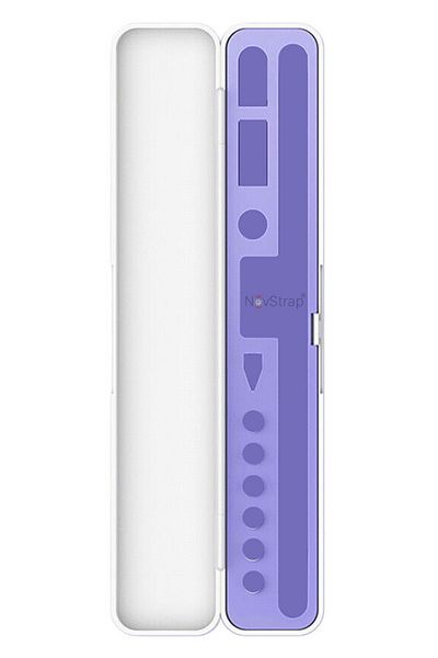 NovStrap صندوق حماية لقلم الكمبيوتر اللوحي متوافق مع جميع أقلام العلامات التجارية Apple Pencil 1/2/usb C/pro