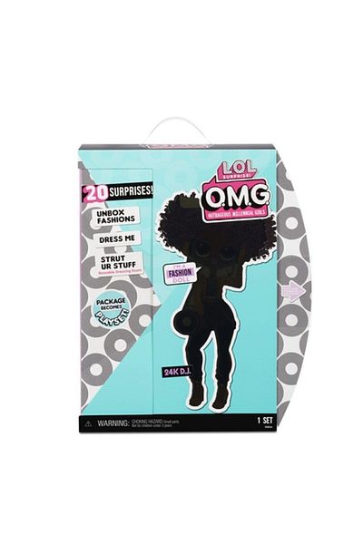 LOL Giochi Preziosi L.o.l Surprise Omg Top Secret Babies Series 3 24k D.j.