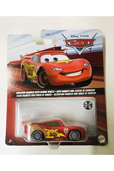DİSNEY CARS 3 Şimşek Mcqueen 1:55 Tekli Karakter Araçlar Dxv29 Flm20