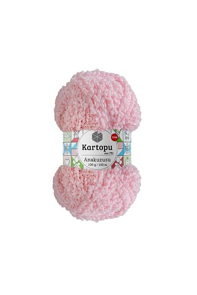 Kartopu Baby Pink Pendulum 100% Polyester Πλεκτό Χειροποίητο - K768