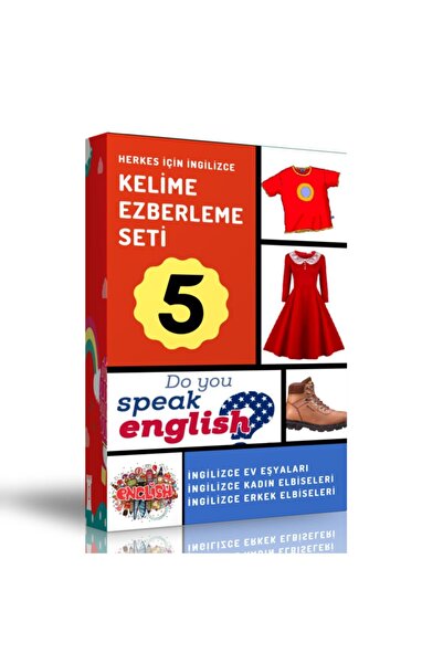 Enine Boyuna Eğitim English Vocabulary Memorization Modular Book Set-5