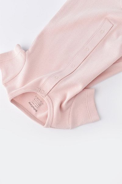 BabyCosy بذلة قصيرة الأكمام العضوية