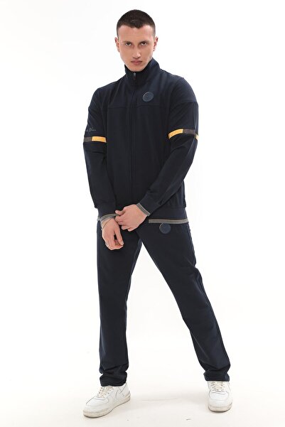 SOCCER Boğazlı Fermuarlı Erkek Spor Eşofman Takımı 11855