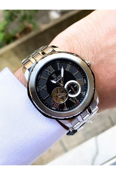 Reward Men's Automatic Wristwatch and Bracelet Set - Combined
