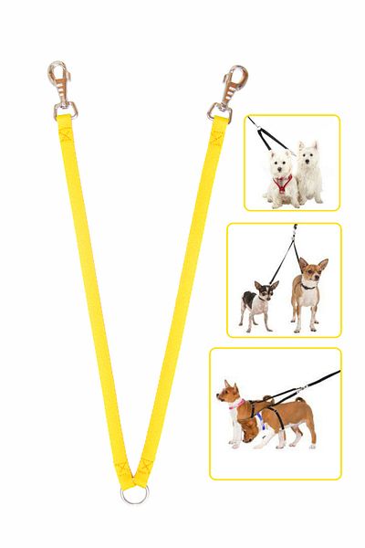 Patibu Double Dog Walking Leash Double Walking Leash