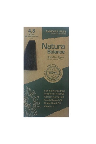 Genel Markalar Natura Balance Saç Boyası 4.8 Bitter