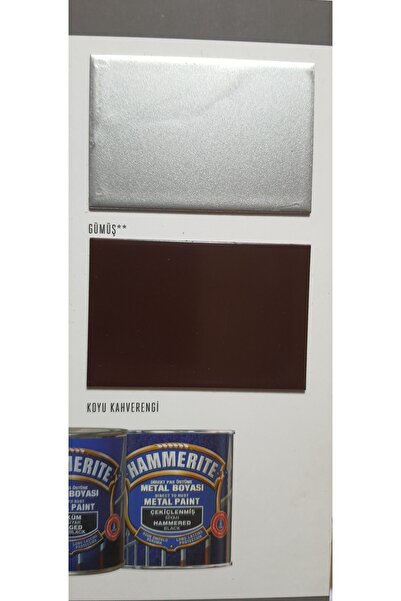 Marshall Hammerite Pas Üstü Metal Boyası Düz Koyu Kahverengi 0,75lt