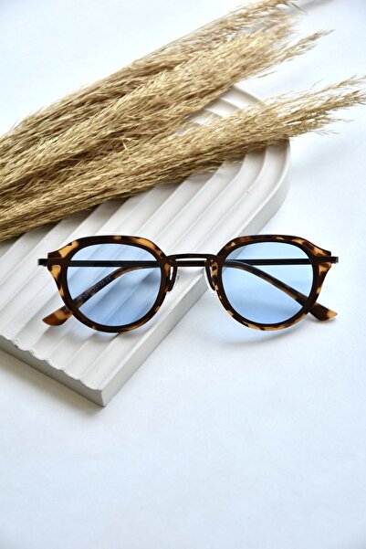 LOOKUP NEW للجنسين النساء الرجال Uv400 حماية الأزرق ليوبارد البيضاوي جولة الموسم الجديد النظارات الشمسية