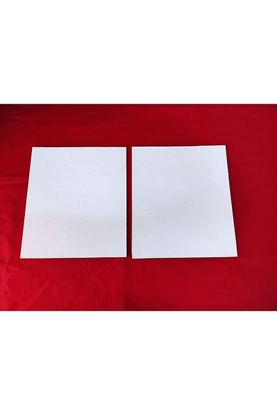 otopaspascım حصيرة بيك اب بيك اب ذات عجلة واحدة باللون الأبيض (30x35) - شاحنة بيك اب (2 قطعة)